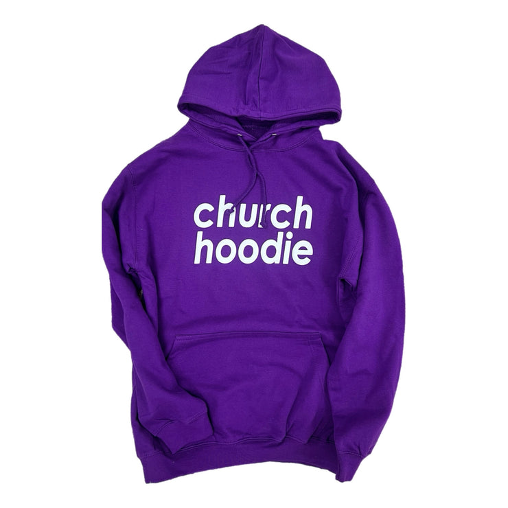Church Hoodie Royal Purple