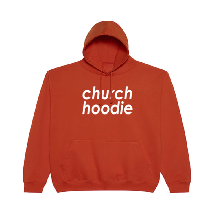 Church Hoodie Burnt Orange - PREORDER
