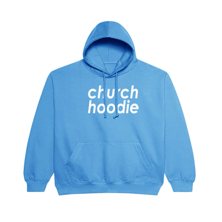 Church Hoodie Aqua Blue - PREORDER