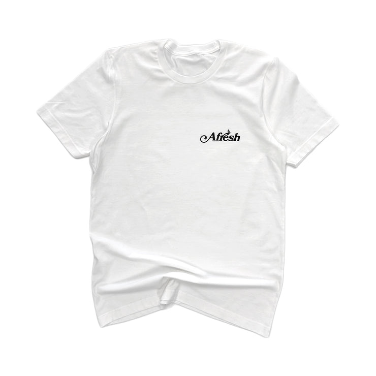 Afresh White Tee