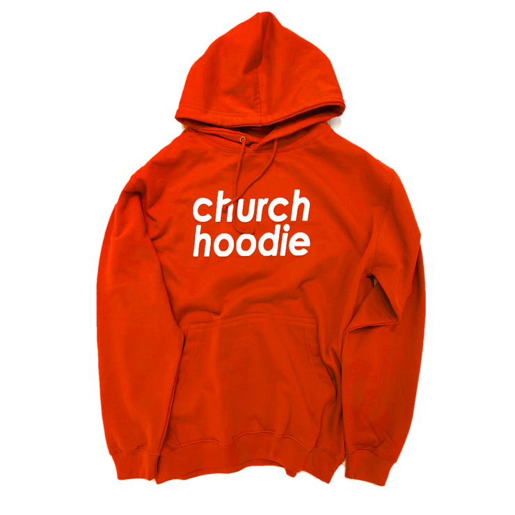Church Hoodie Red