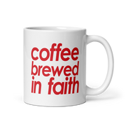 Brewed In Faith Coffee Mug