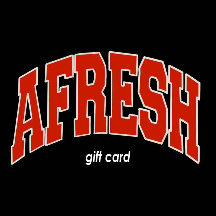 Afresh Culture Gift Card