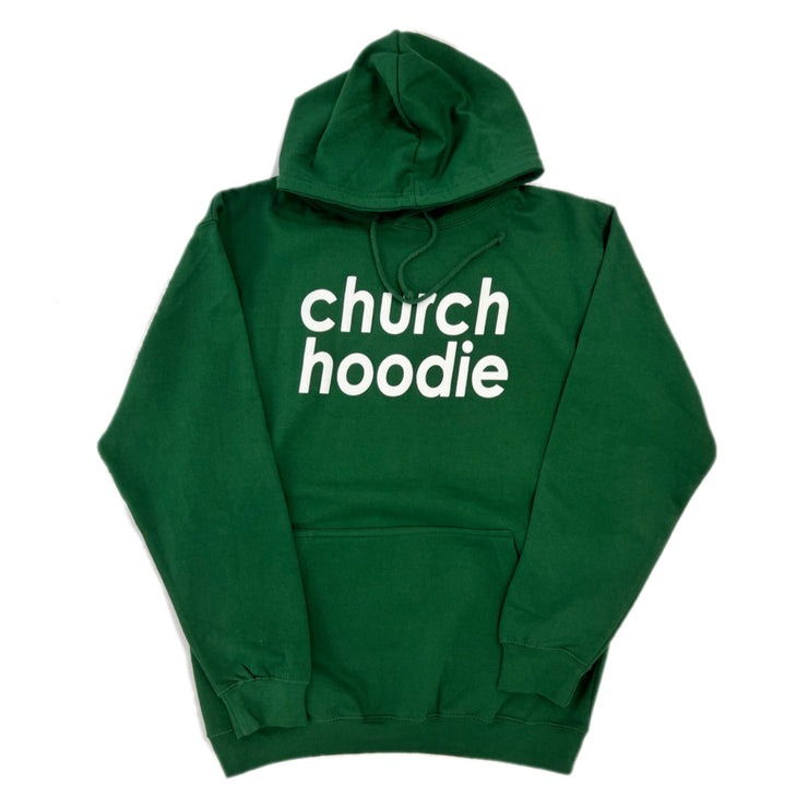 Church Hoodie Pine Green - PREORDER